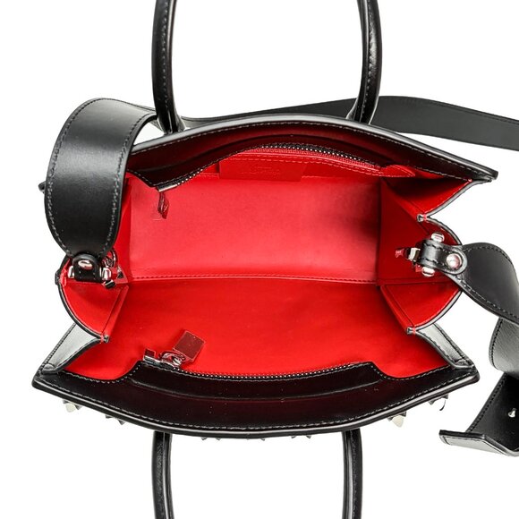 Christian Louboutin Mini Paloma Spikes Leather Top Handle/ Shoulder Bag - Picture 6 of 8